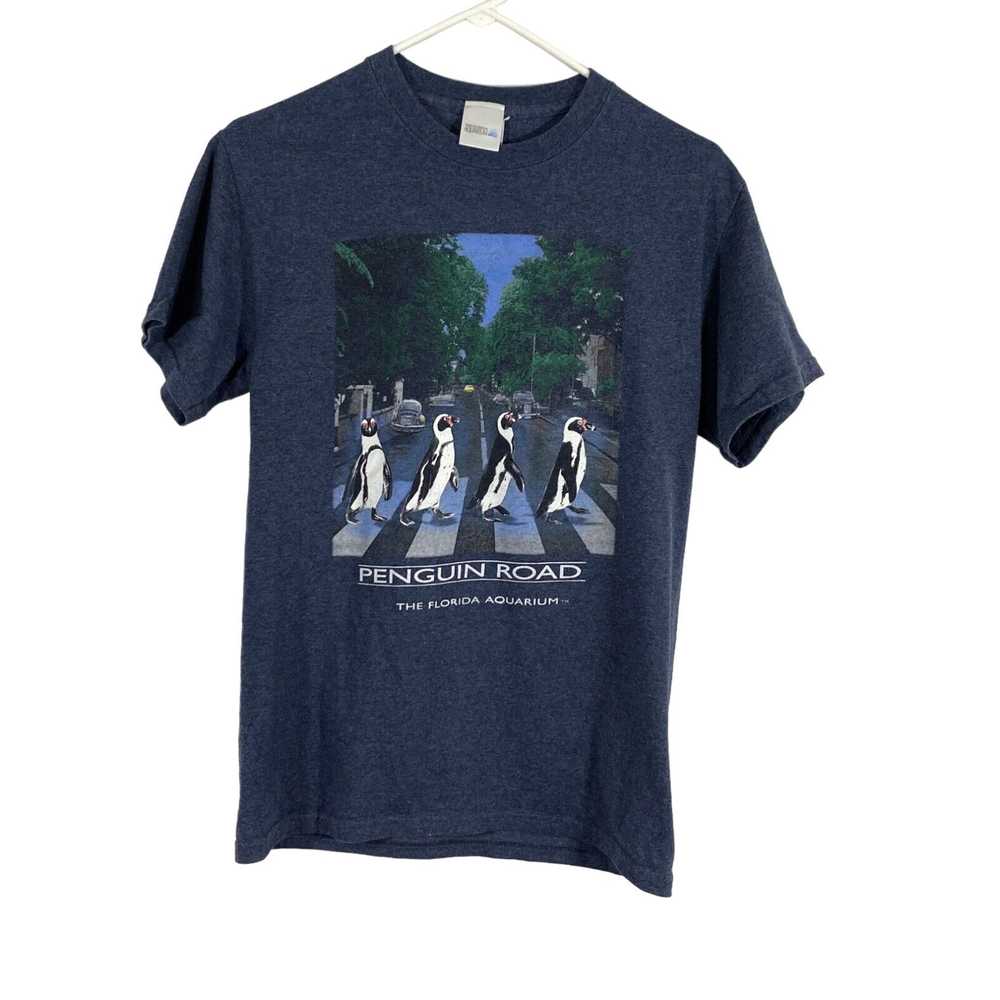 Vintage Penguin Road The Florida Aquarium Womens … - image 1