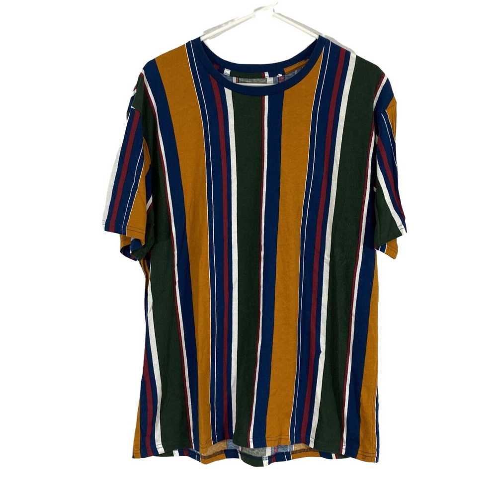 Pacsun Pacsun Mens Multicolor Striped Regular Fit… - image 1