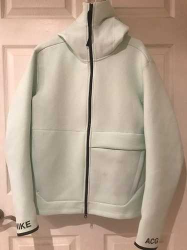 Nike ACG NikeLab ACG Mint Green Funnel Neck Hoodie