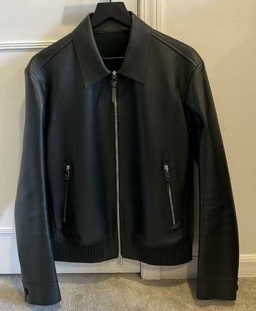 Mr. P. Mr. P brand men’s leather jacket.