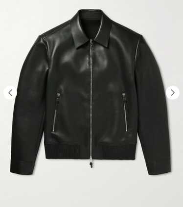 Mr. P. Mr. P brand men’s leather jacket.