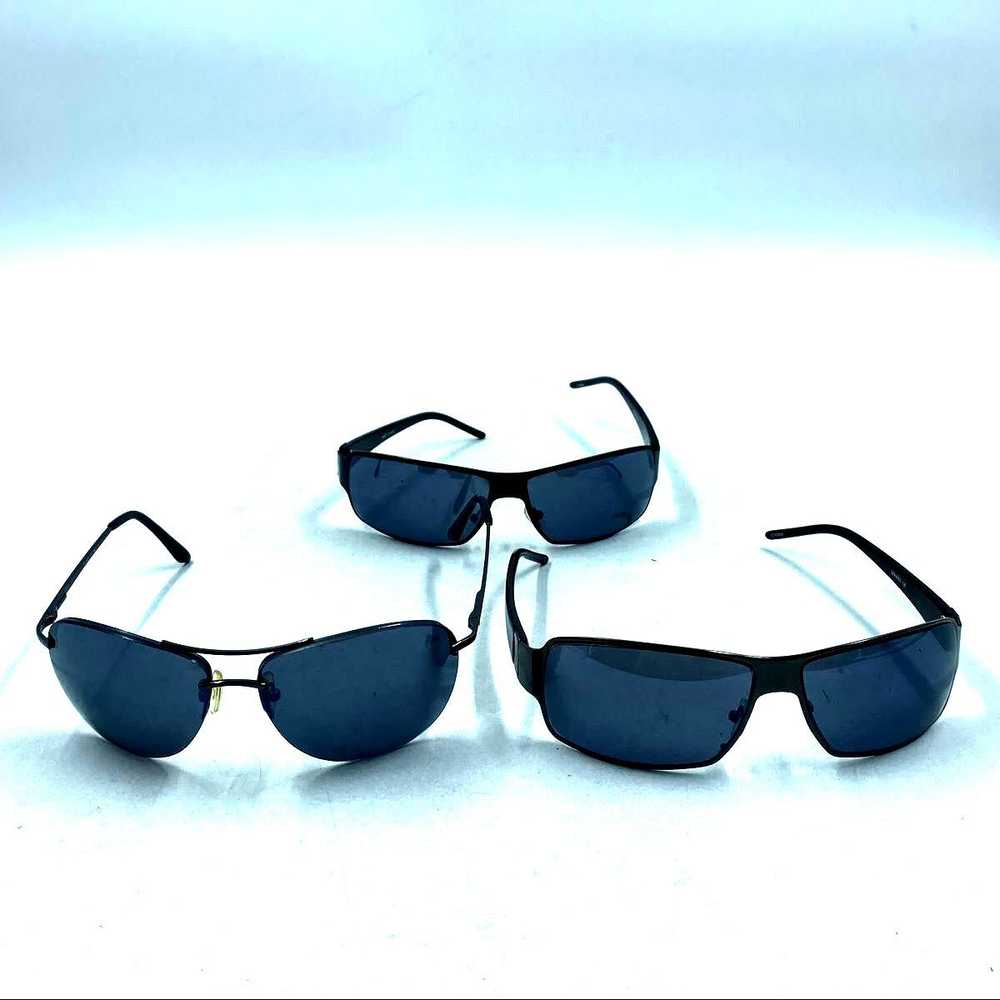 Unbranded Black Sunglasses 3 Pairs Women's - Size… - image 2