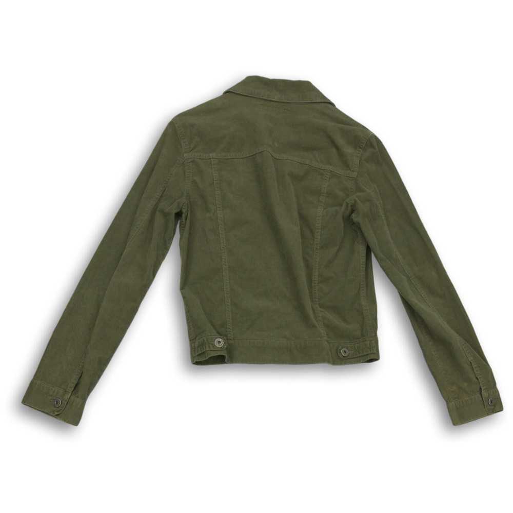 Theory Womens Green Jacket Size M - image 2