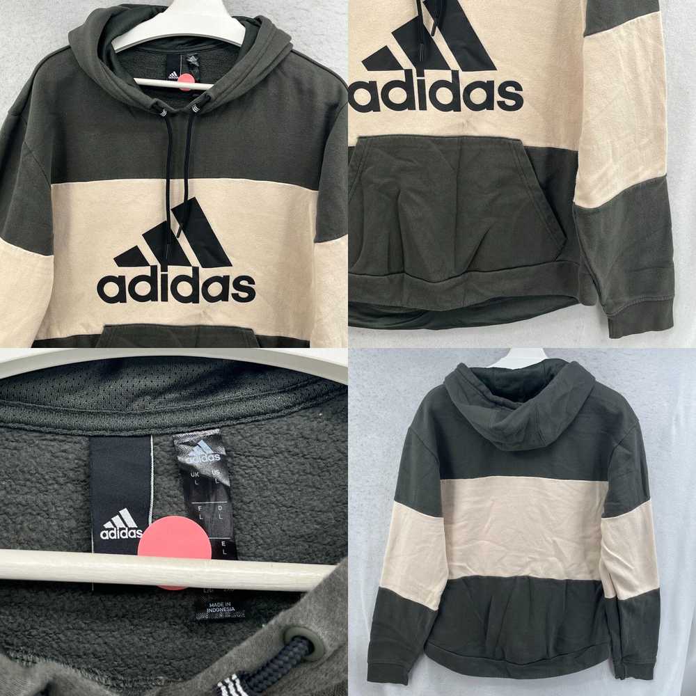 Adidas Adidas Hoodie Sweater Mens Large Long Slee… - image 4