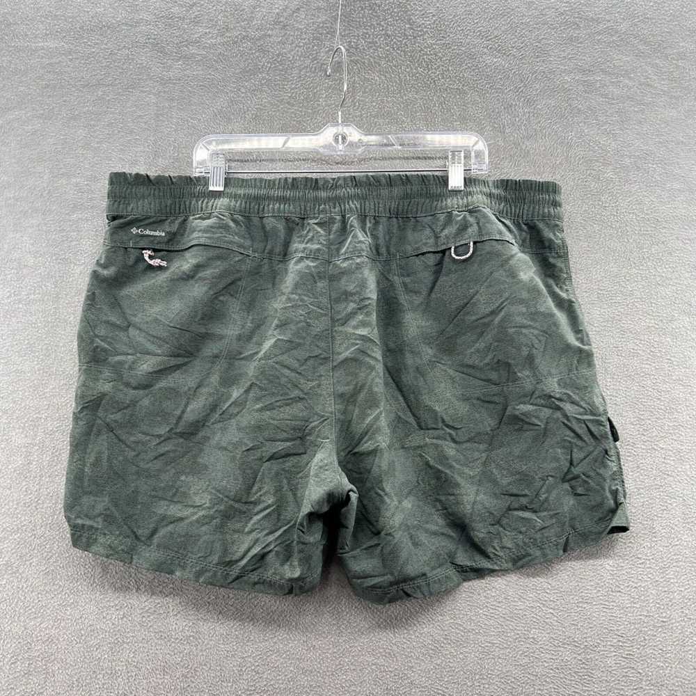 Vintage Columbia Womens Size 2X Green Camo Drawst… - image 2