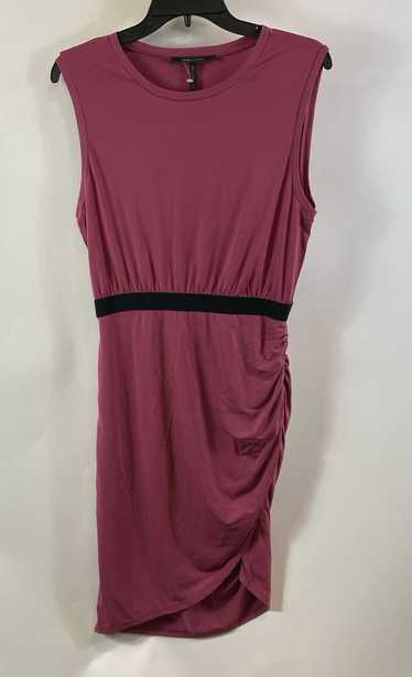 NWT BCBGMAXAZRIA Womens Purple Sleeveless Ruched R