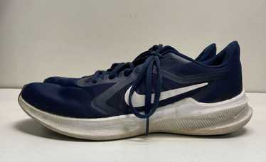 Nike Downshifter 10 Blue White Athletic Shoes Men… - image 1