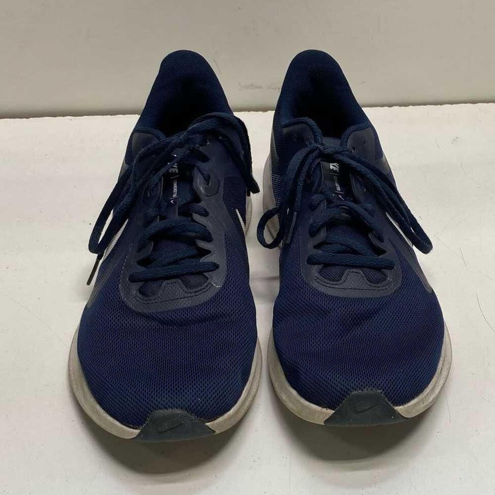 Nike Downshifter 10 Blue White Athletic Shoes Men… - image 5