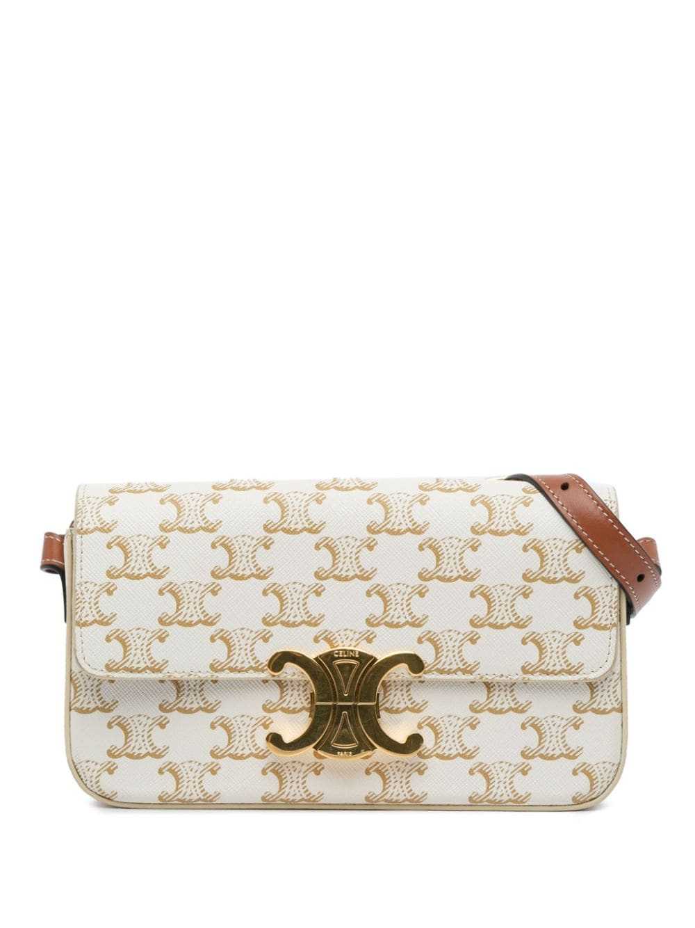 Céline Pre-Owned 2021 Triomphe Claude shoulder ba… - image 1