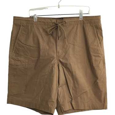 Chaps flat front stretch men khaki watermelon shorts size 34 NWT factory