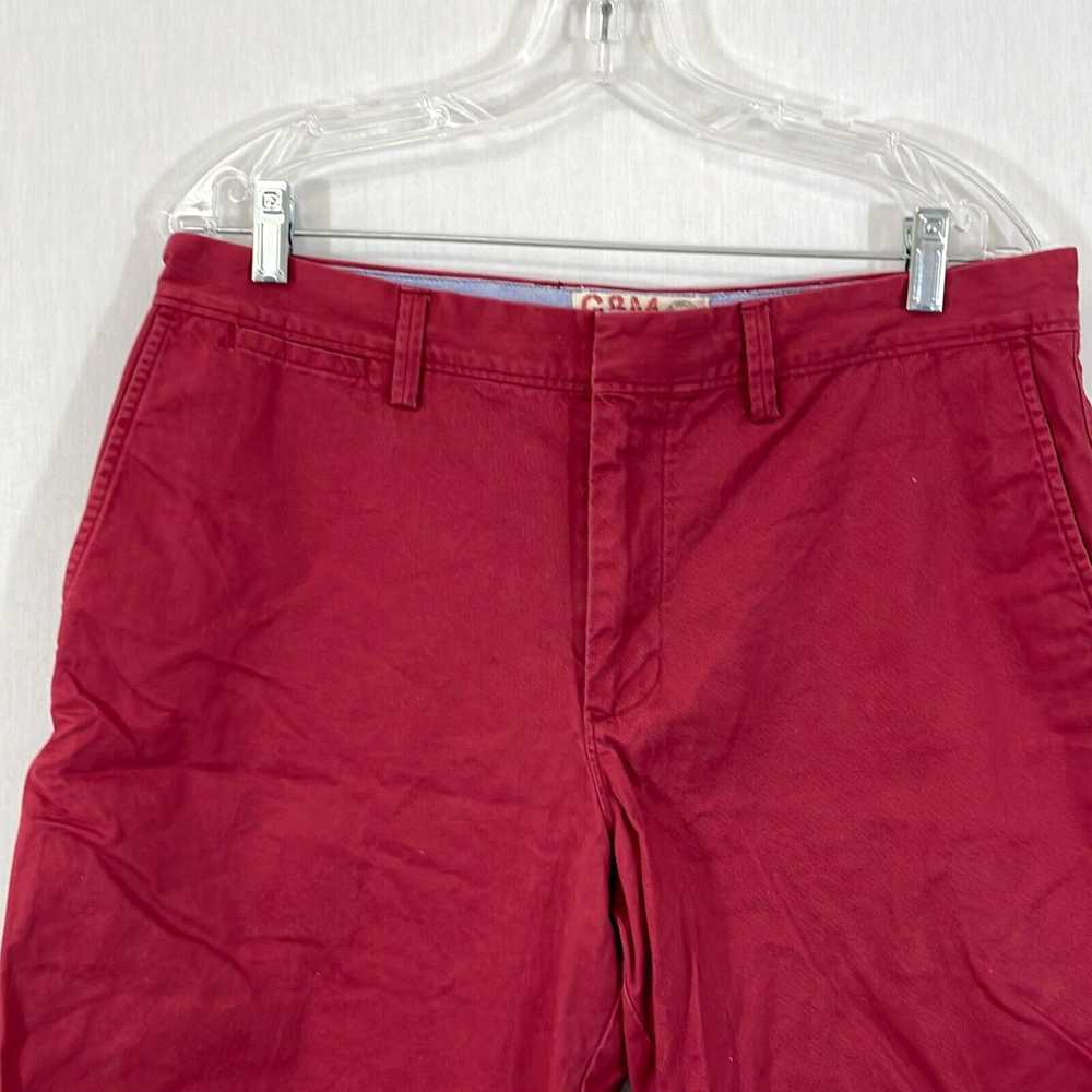 Vintage G&M Rugged And Washed Out Mens Red Cotton… - image 3