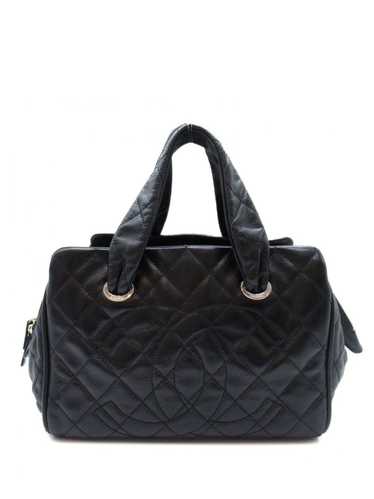 CHANEL Pre-Owned 2006-2008 CC quilted handbag - B… - image 1