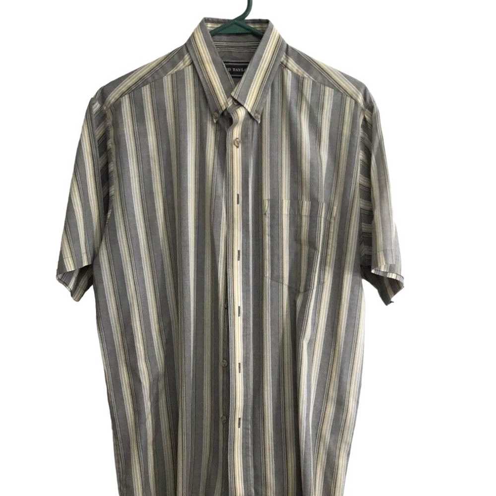 Vintage David Taylor Mens Multicolor Striped Shor… - image 1