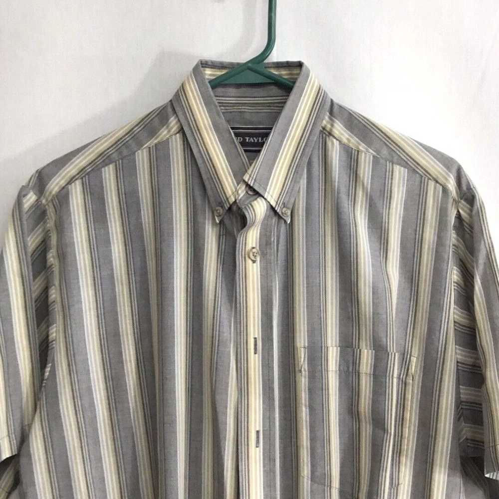 Vintage David Taylor Mens Multicolor Striped Shor… - image 3