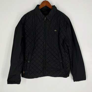 Lacoste Lacoste Mens Black Gold Logo Quilted Jack… - image 1