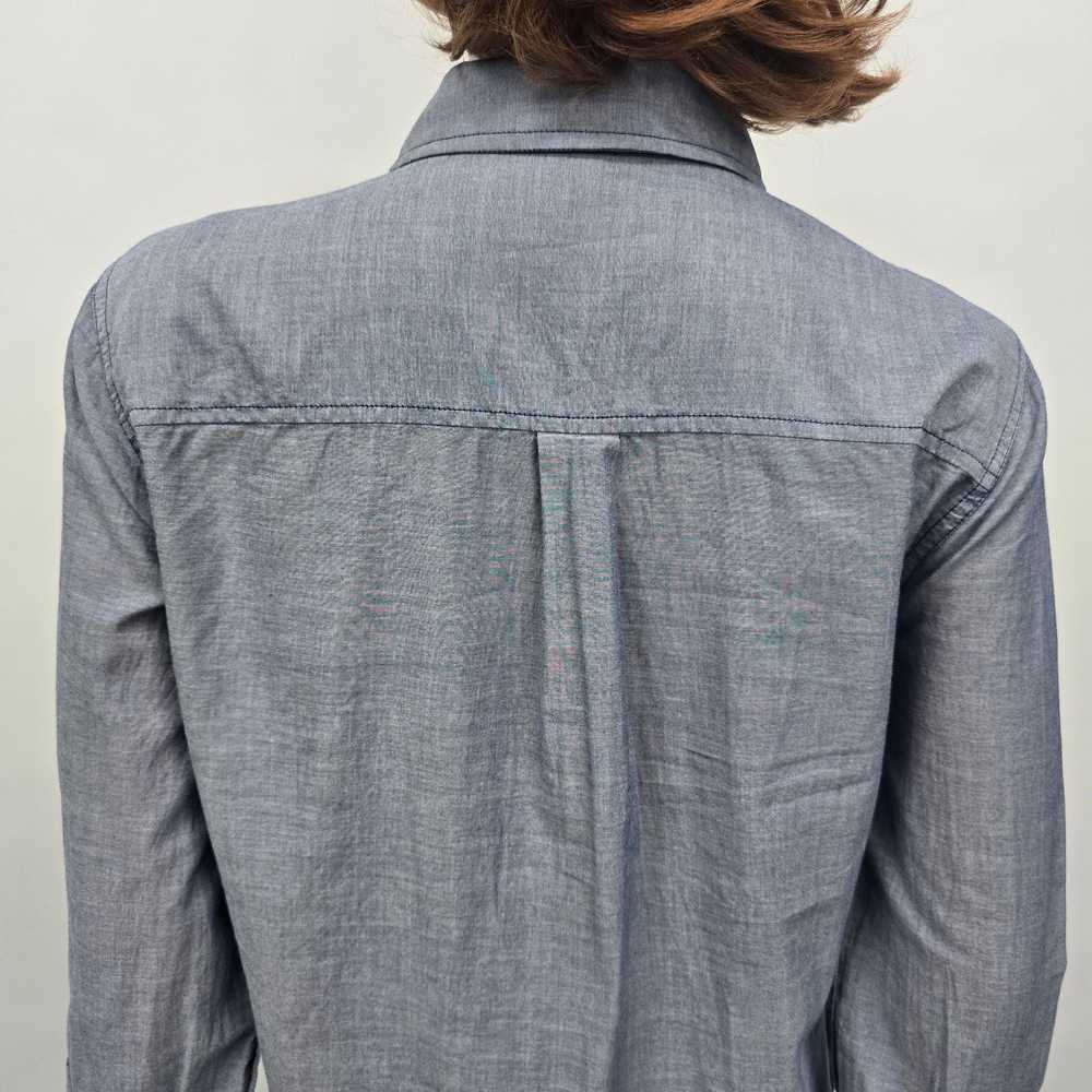 J.Crew J. Crew Chambray Popover Tunic Shirt M Lon… - image 9