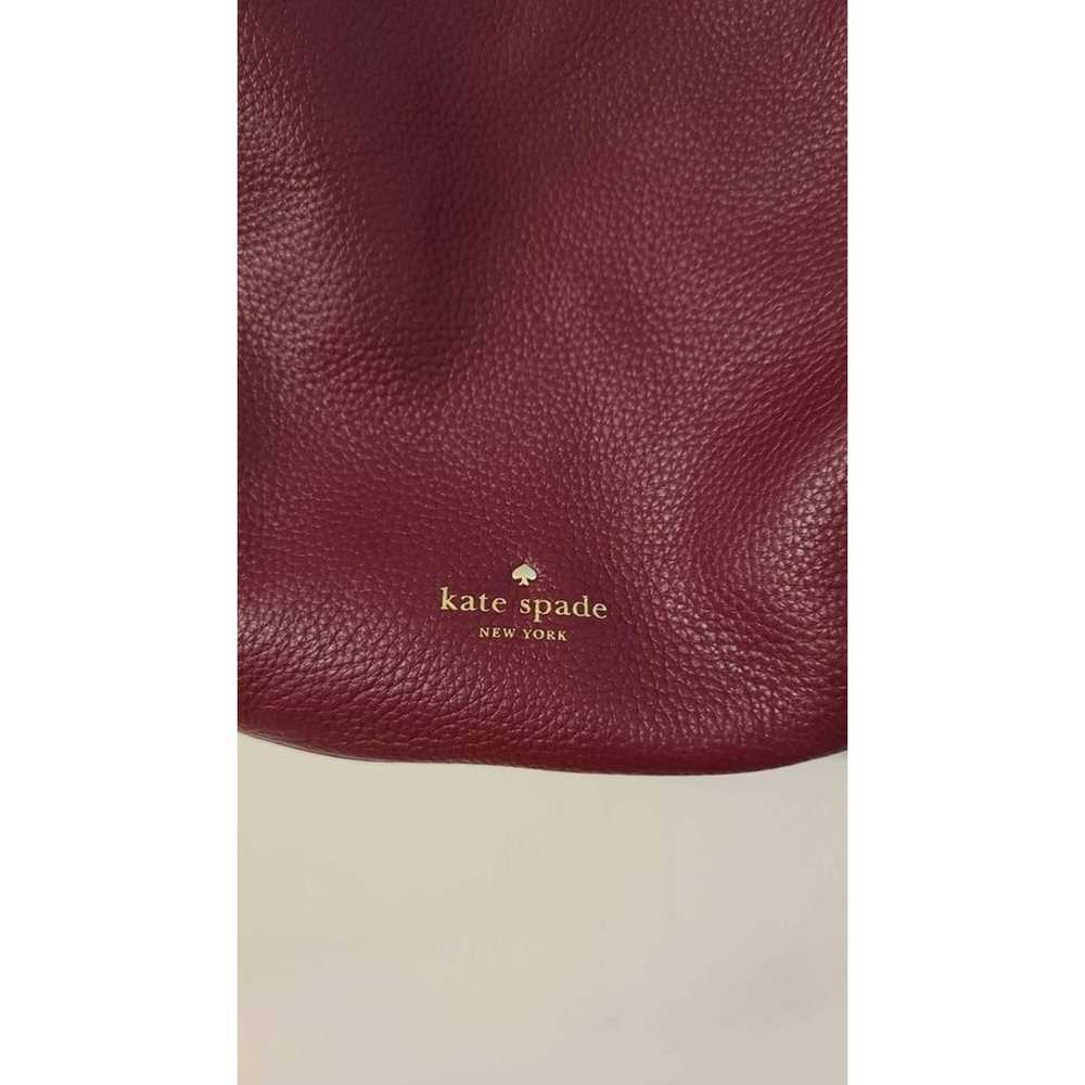 Kate Spade Kate Spade Burgundy Leather Purse - image 2