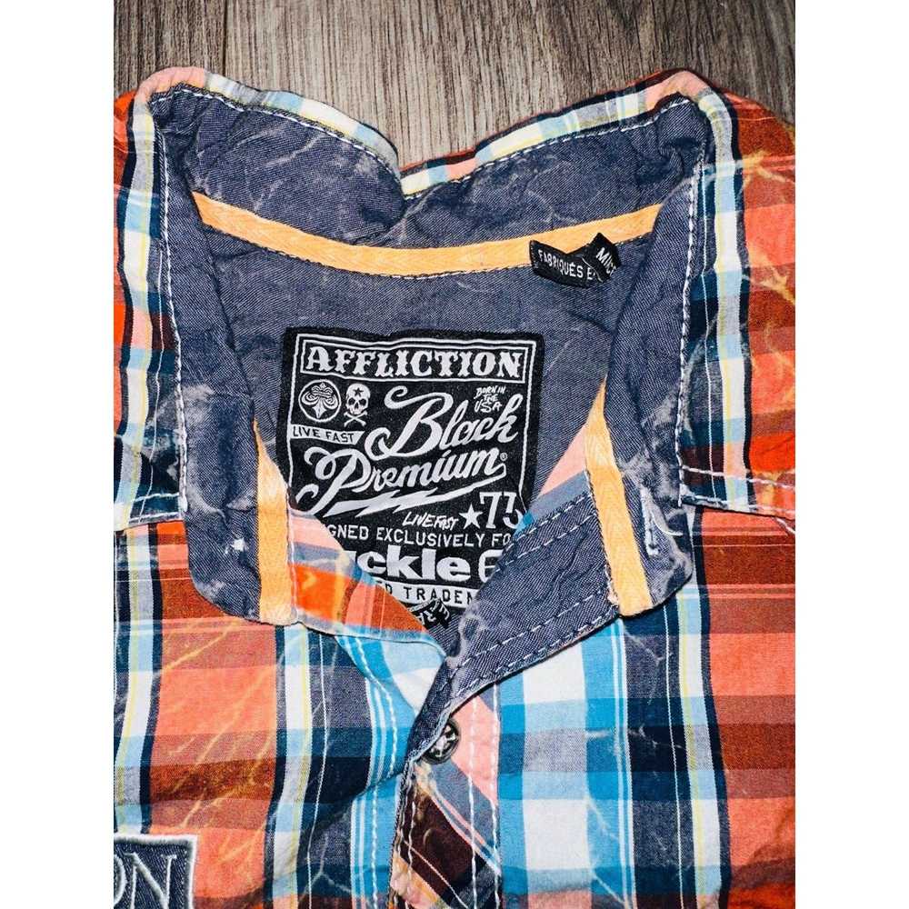 Affliction G1 Affliction Men's Plaid Long Sleeve … - image 5