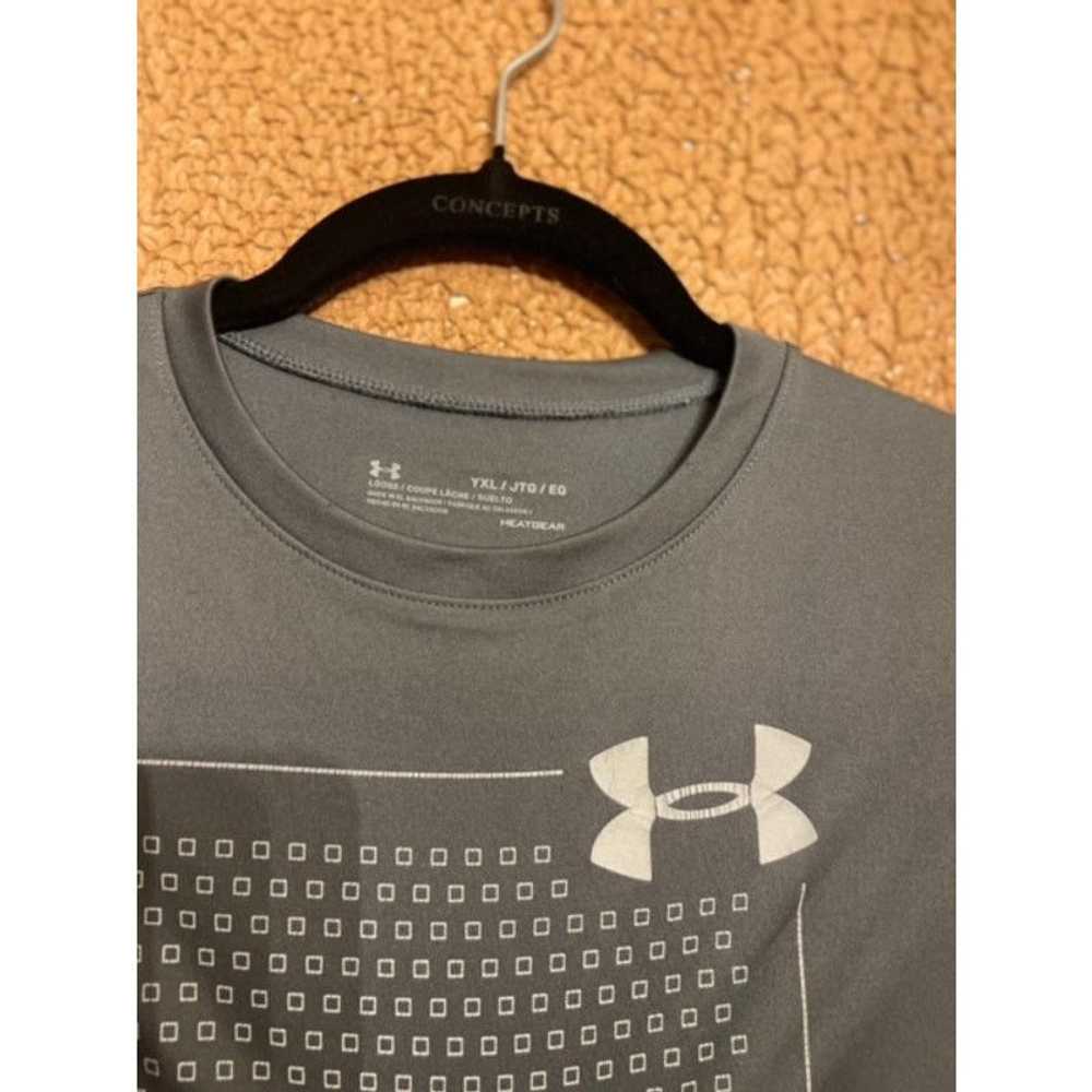 Under Armour YOUTH XL Gray Under Armour T-Shirt - image 2