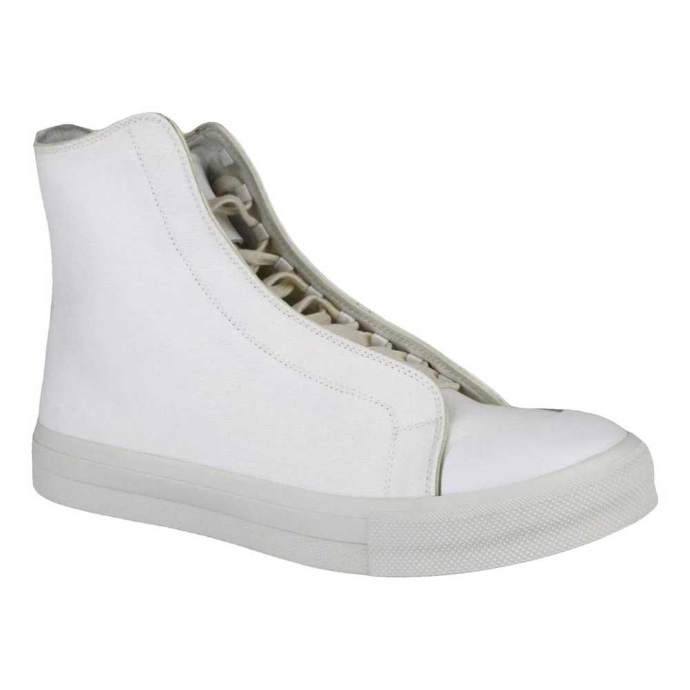 Alexander McQueen Cloth high trainers - image 1