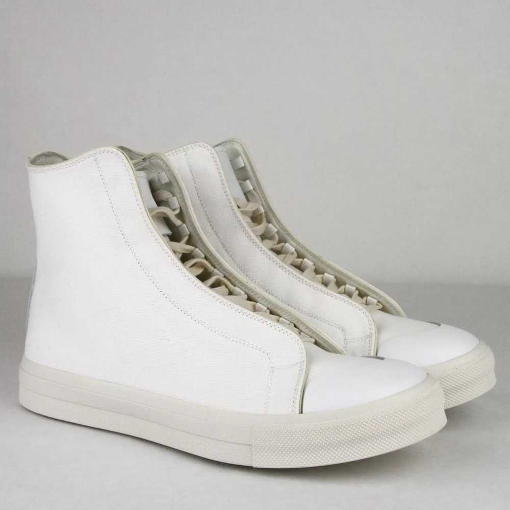 Alexander McQueen Cloth high trainers - image 3