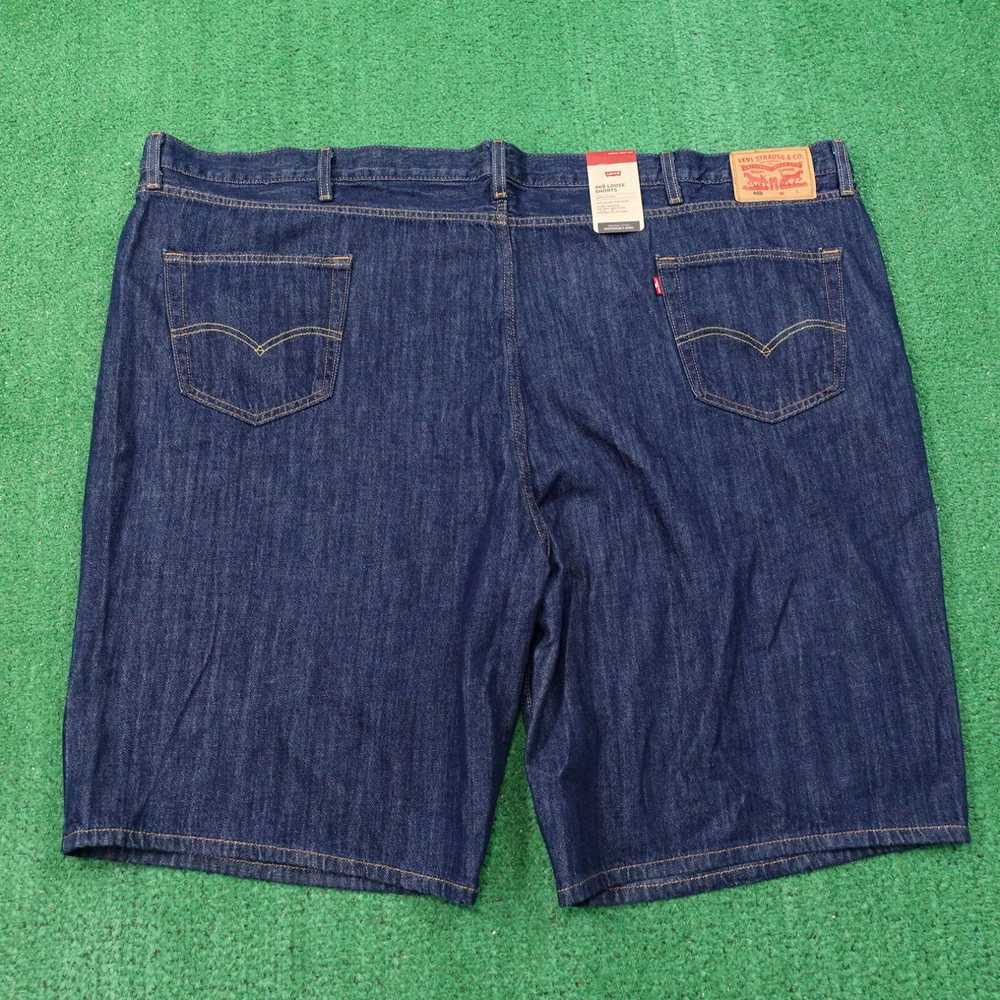 Levi's NWT LEVI'S 469 LOOSE SHORTS DENIM BLUE JEA… - image 3