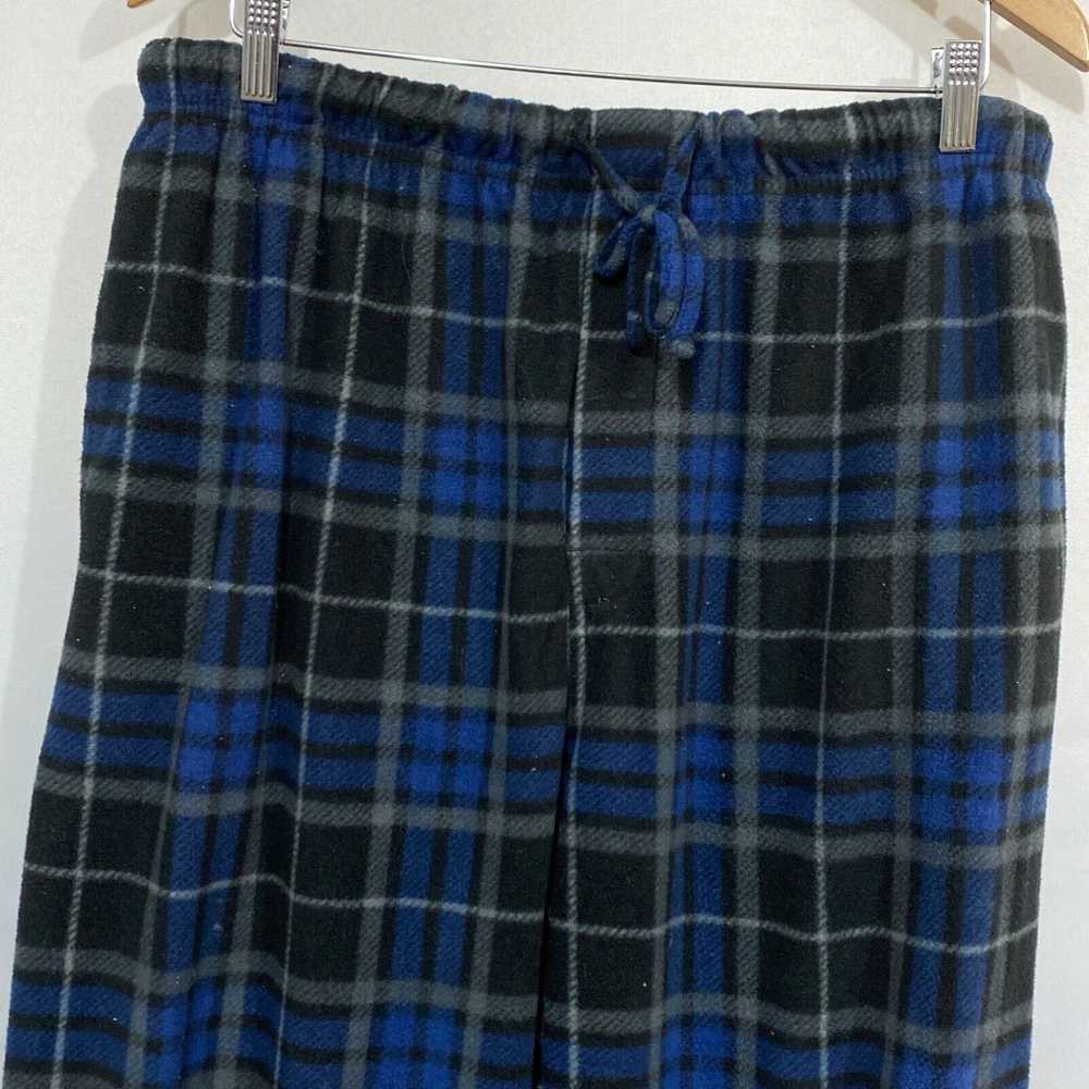 Van Heusen Van Heusen Mens Blue Plaid Drawstring … - image 3