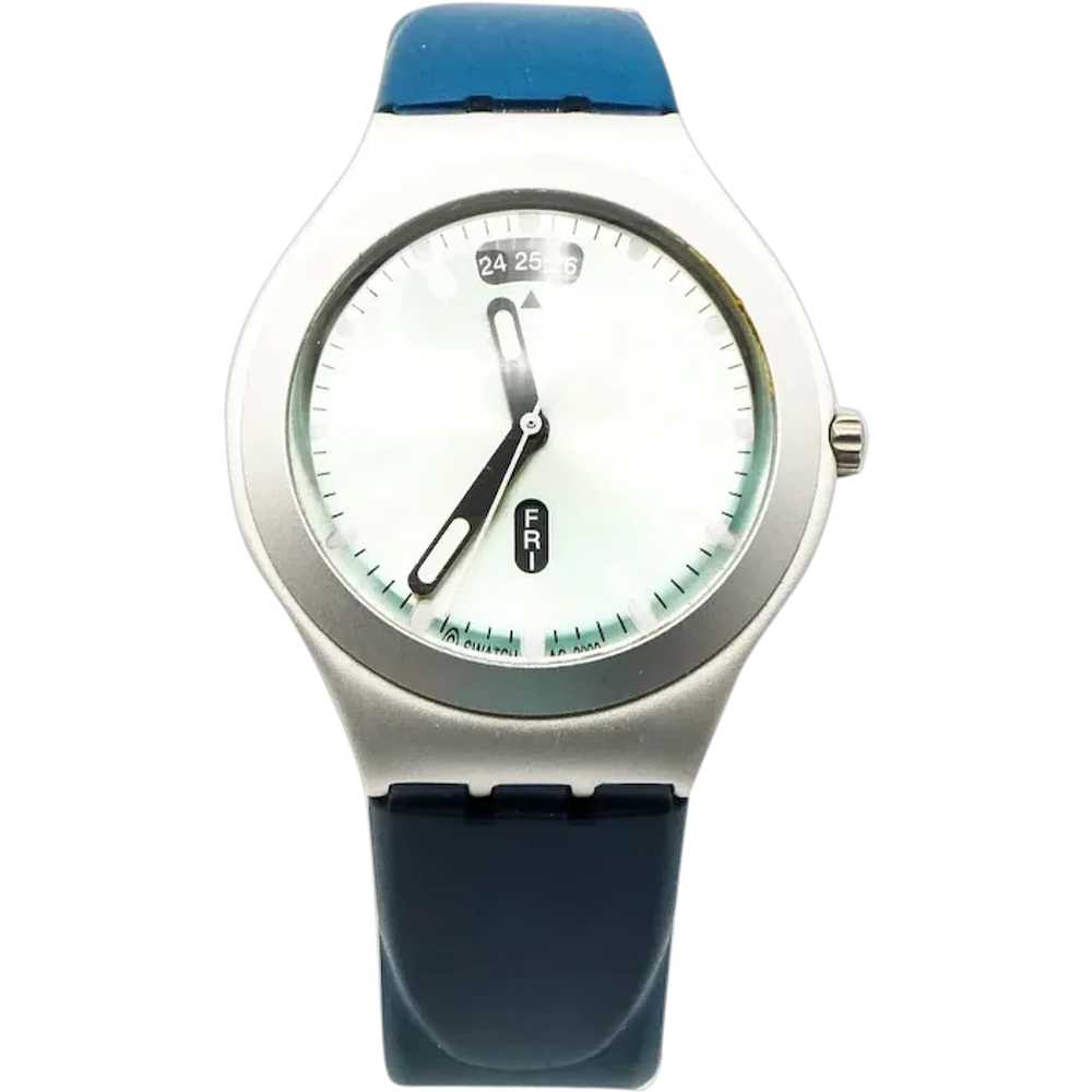 Swatch Irony Big Extrados Aqua Watch YGS7008 - image 1