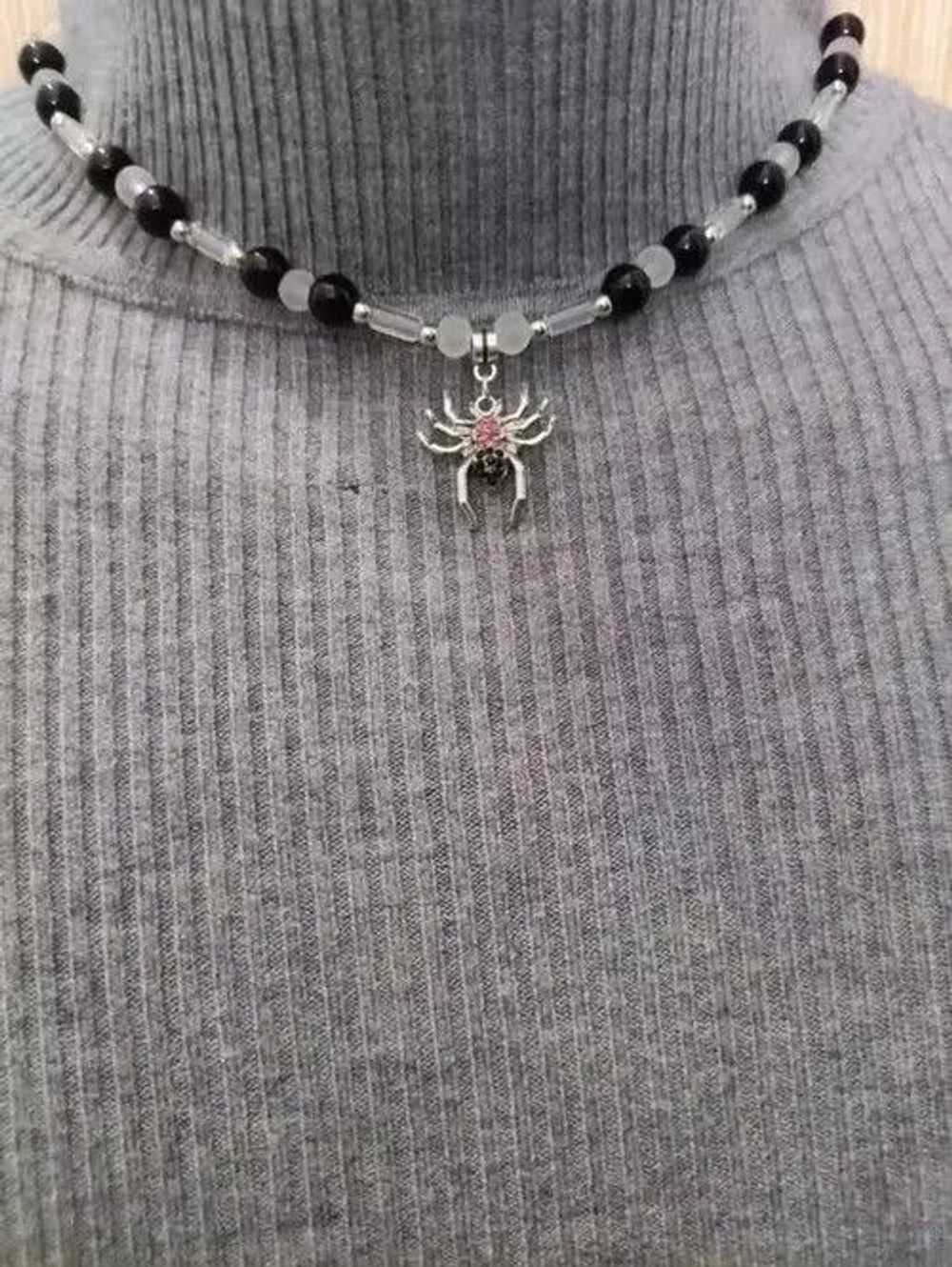 Chain × Jewelry × Streetwear Spider Vintage Neckl… - image 4