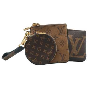 Louis Vuitton Trio pouch leather clutch bag - image 1