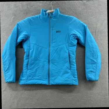 Vintage rei womens size m light blue lightweight … - image 1