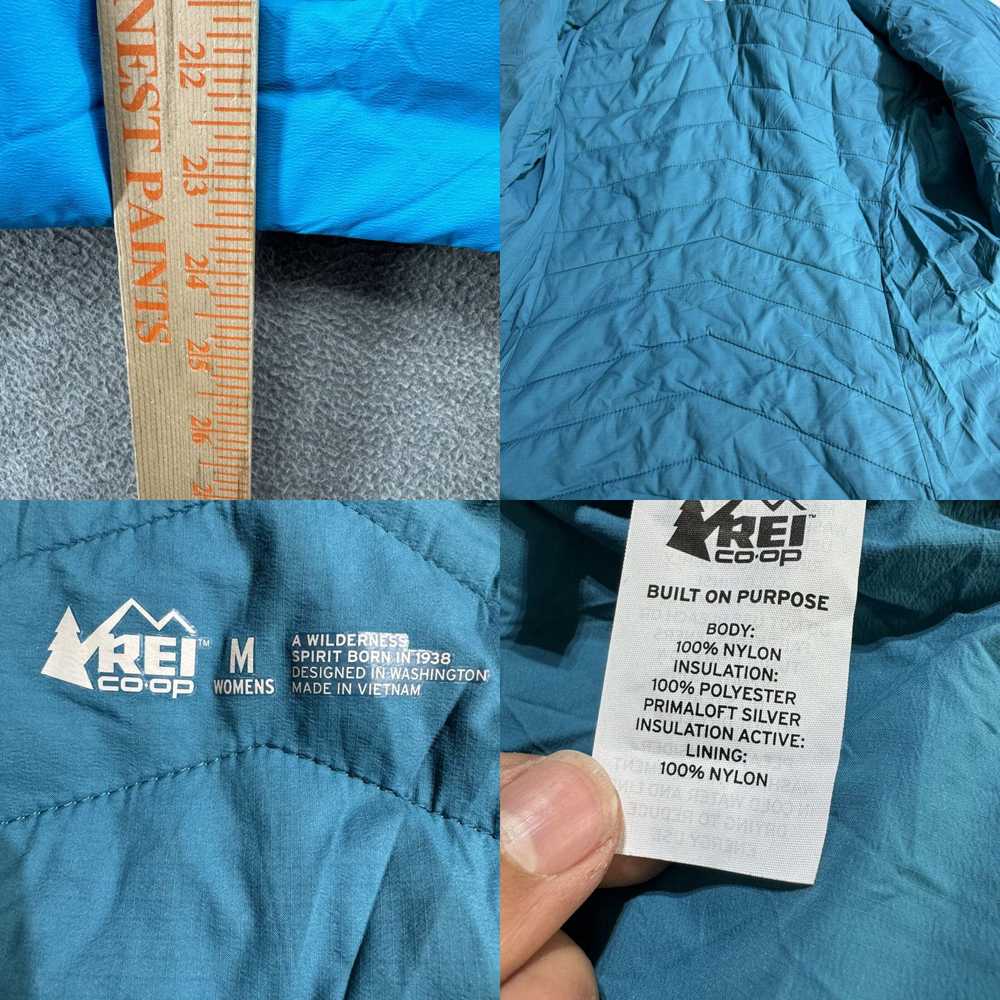 Vintage rei womens size m light blue lightweight … - image 8