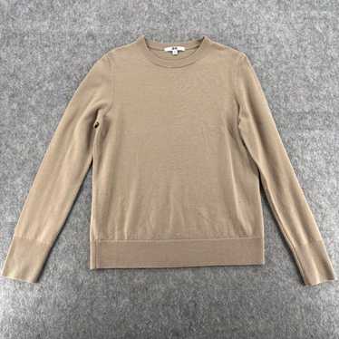 Uniqlo Uniqlo Womens Brown 100% Wool Pullover Swe… - image 1