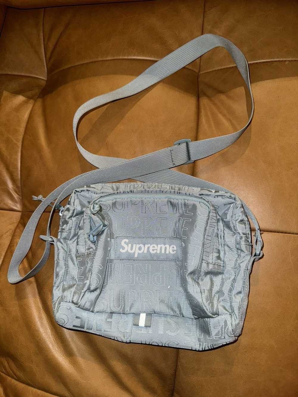 Supreme supreme shoulder bag ss19 Ice Blue RARE - image 1