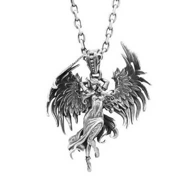 Chain × Custom × Vintage Evil Angel Wings Goddess 