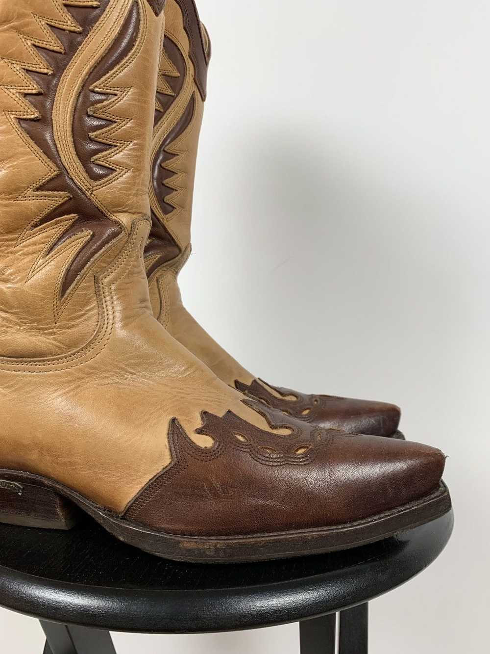 Sendra × Vintage Vintage Sendra Cowboy Leather Bo… - image 12