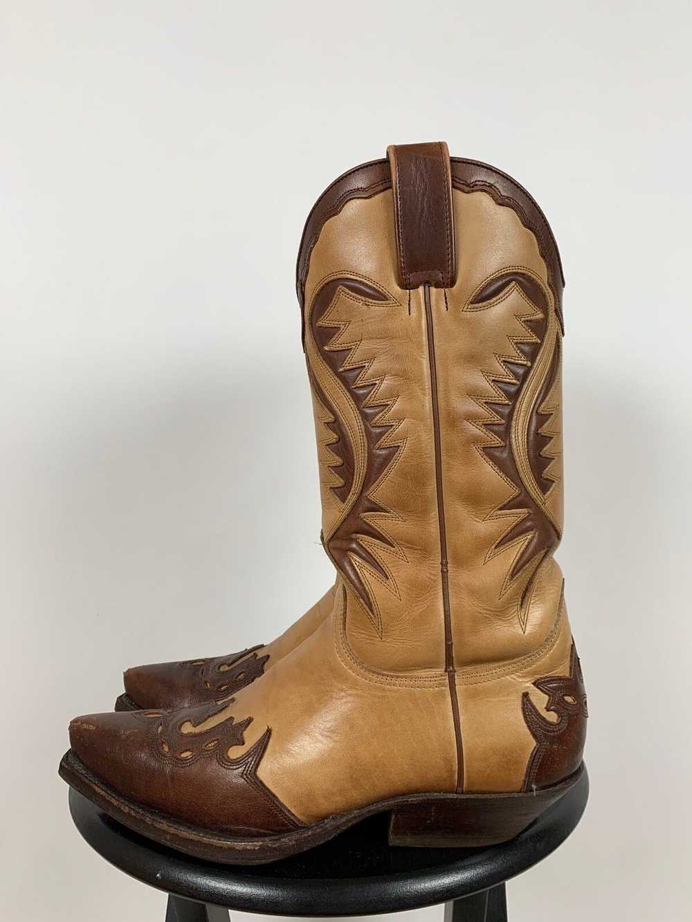 Sendra × Vintage Vintage Sendra Cowboy Leather Bo… - image 3