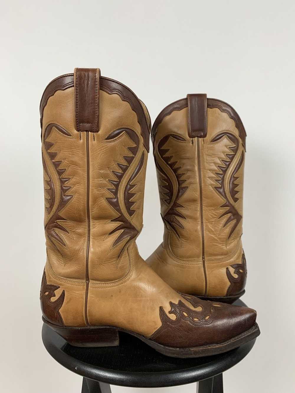 Sendra × Vintage Vintage Sendra Cowboy Leather Bo… - image 7