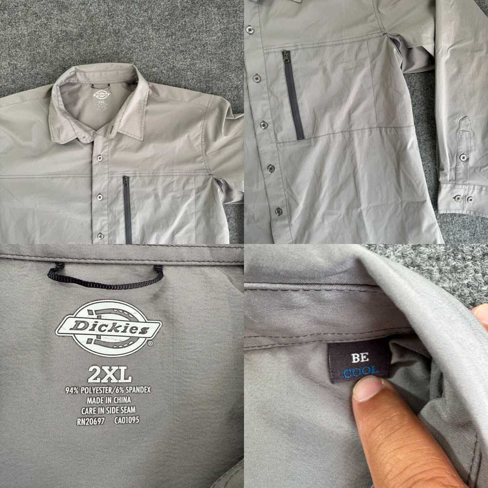 Dickies Dickies Shirt Mens Size 2XL Gray Temp Con… - image 4