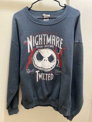 Disney Vintage Nightmare Before Christmas Navy Bl… - image 1