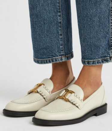 Chloe leather loafers - Gem