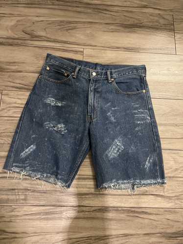 Levi's Vintage Clothing Distressed levi Jean short