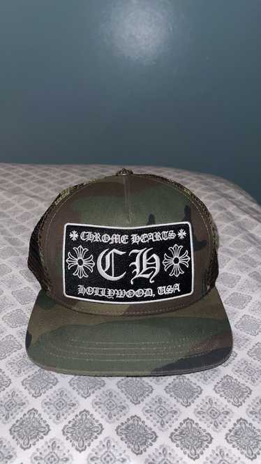 Chrome Hearts × Designer × Streetwear Green Camo C