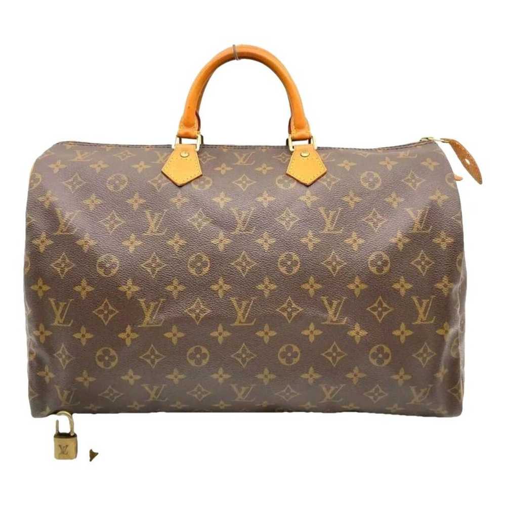 Louis Vuitton Speedy leather handbag - image 1