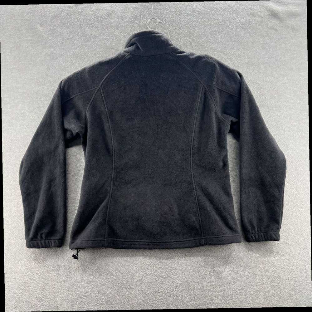 Vintage Columbia Womens Size XL black full zip so… - image 2