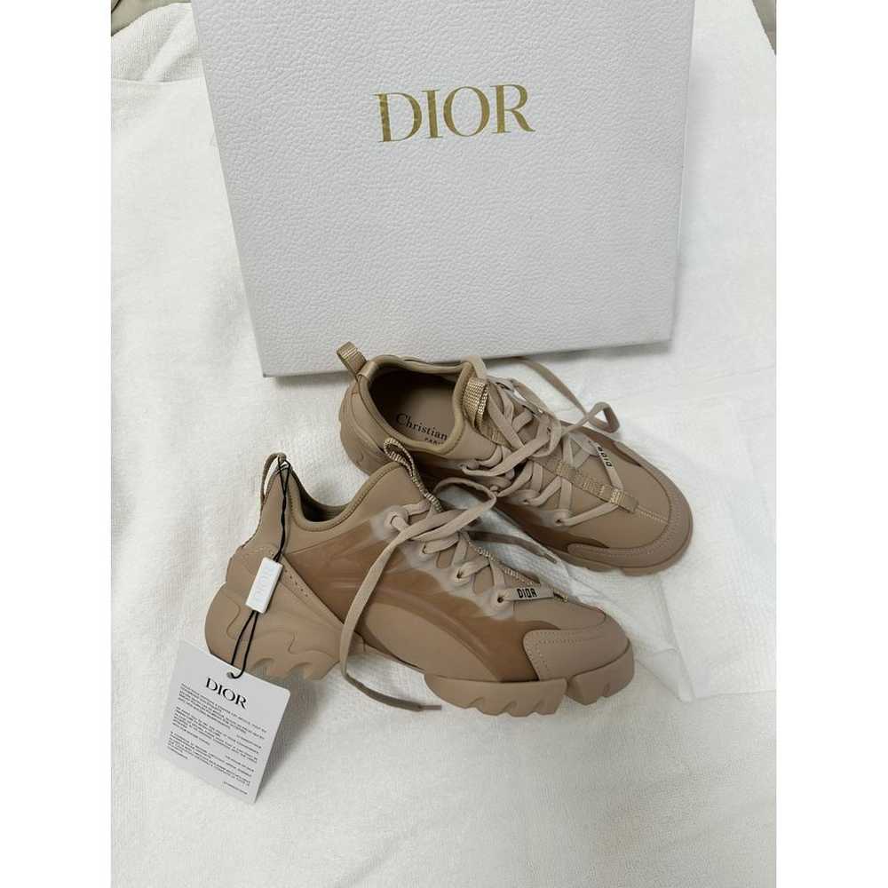 Dior D-Connect leather trainers - image 3