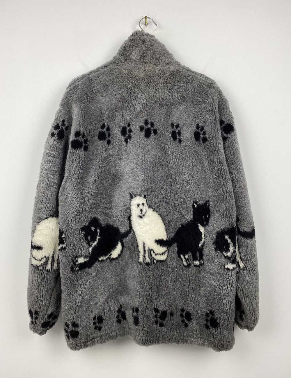 Outdoor Life × Streetwear × Vintage Cats Print Fl… - image 6