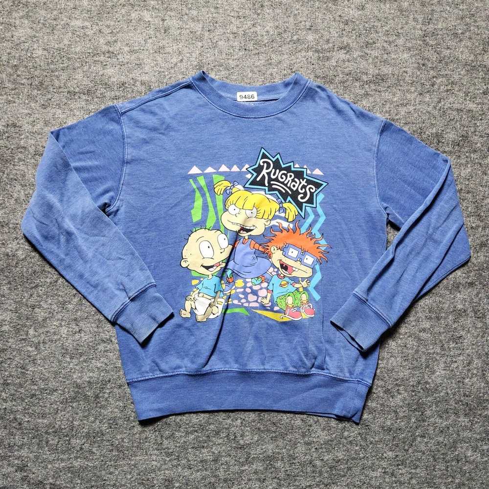 Nickelodeon NICKELODEON Sweatshirt Men's XS Blue … - image 1