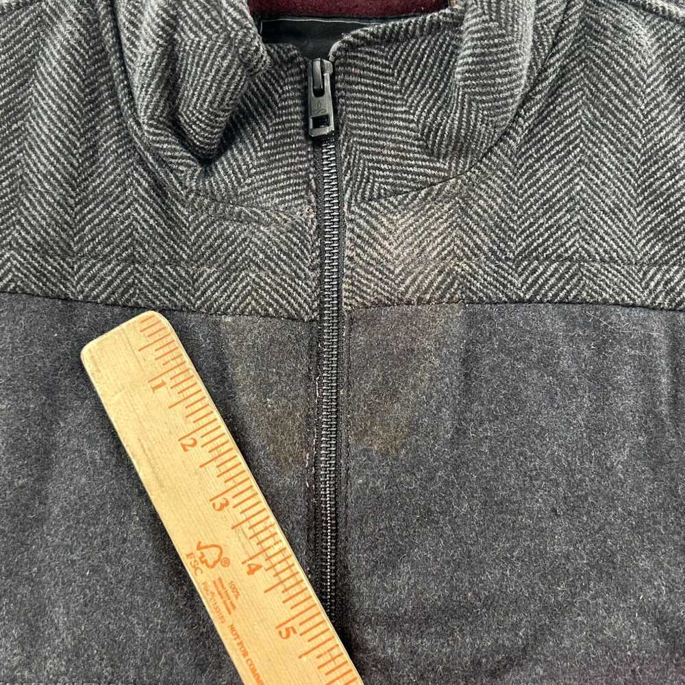 Prana prana mens size L full zip red wool lined f… - image 7