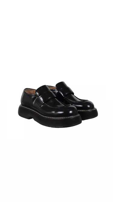 Bottega Veneta Swell Loafers Black Leather - 02255